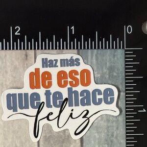 🌀10/$10🌀 Spanish Inspirational Reusable Waterproof Vinyl Sticker Decal